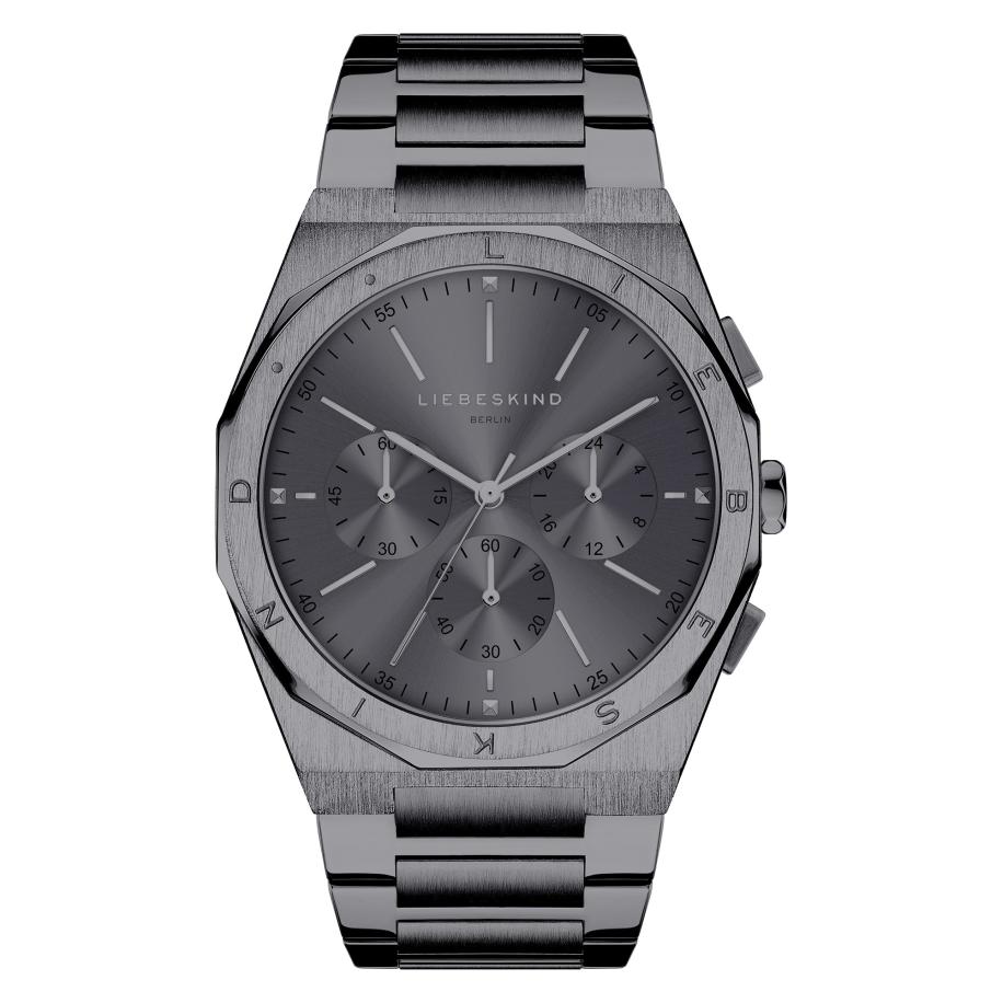 Liebeskind Berlin Analoog horloge grijs Grijs