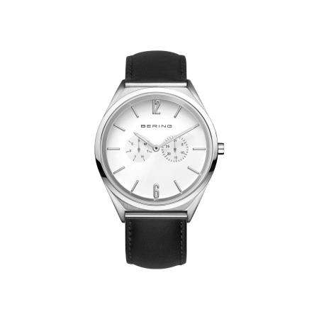 BERING BERING Analoog horloge zwart / zilver / wit