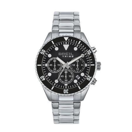 Breil Breil Analoog horloge zwart / zilver