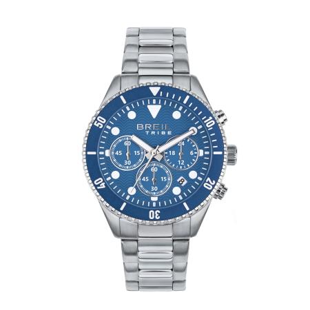 Breil Breil Analoog horloge Overhand blauw / zilver