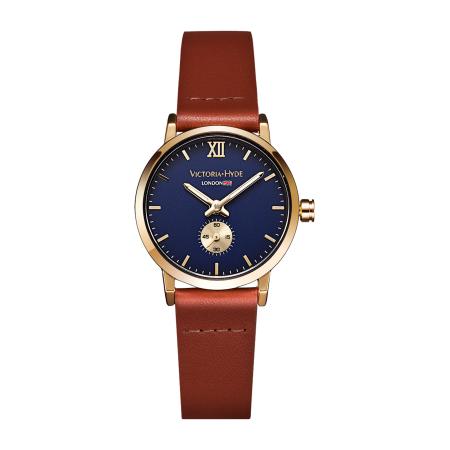 Victoria Hyde Victoria Hyde Analoog horloge London Eyes enziaan / pueblo / goud