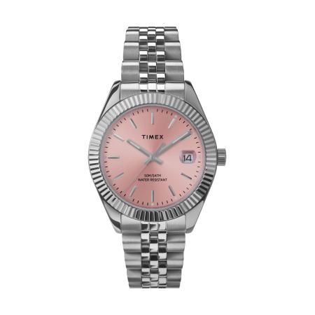 Timex TIMEX Analoog horloge Legacy lichtroze / zilver