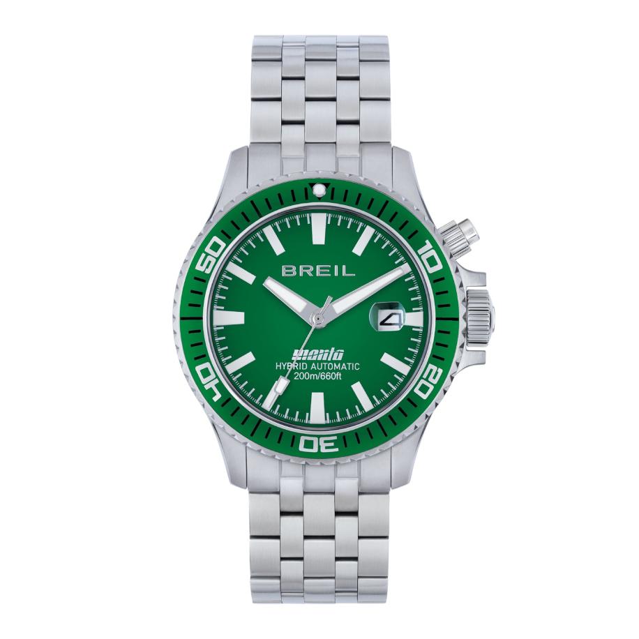 Breil Breil Analoog horloge Manta P.R.O. groen / zilver -