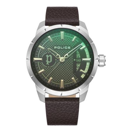 Police POLICE Analoog horloge Neist groen / zilver