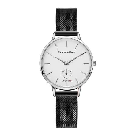 Victoria Hyde Victoria Hyde Analoog horloge zwart / zilver / wit