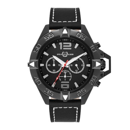 Spears & Walker Analoog horloge zwart