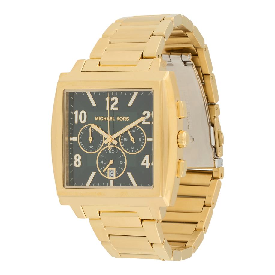 Michael Kors Michael Kors Analoog horloge RHYS goud / smaragd -