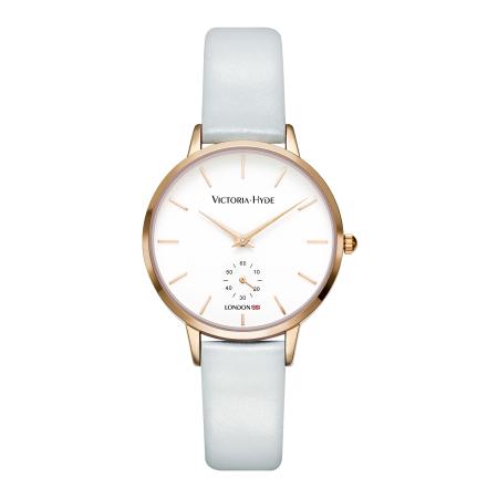 Victoria Hyde Victoria Hyde Analoog horloge goud / lichtgrijs / wit