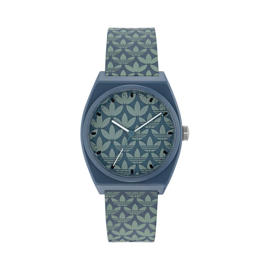 Adidas ADIDAS ORIGINALS Analoog horloge PROJECT TWO duifblauw / jade groen -