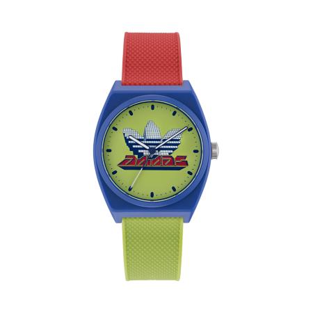 Adidas ADIDAS ORIGINALS Analoog horloge PROJECT TWO blauw / groen / rood / zwart / wit