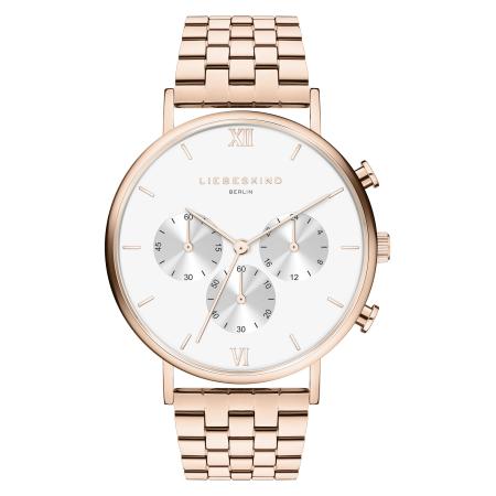 Liebeskind Berlin Analoog horloge rose-goud / wit