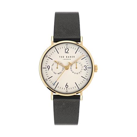 Ted Baker Ted Baker Analoog horloge PHYLIPA goud / zwart / wit