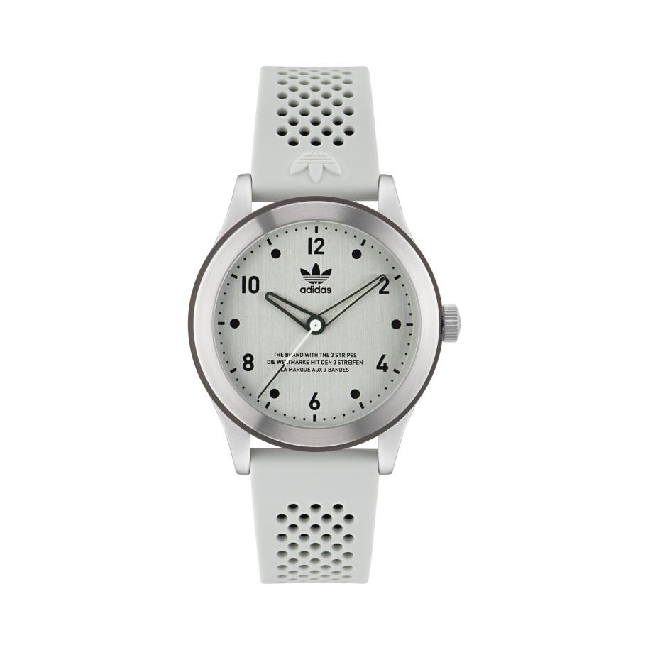 Adidas ADIDAS ORIGINALS Analoog horloge CODE THREE zwart / zilver / wit -