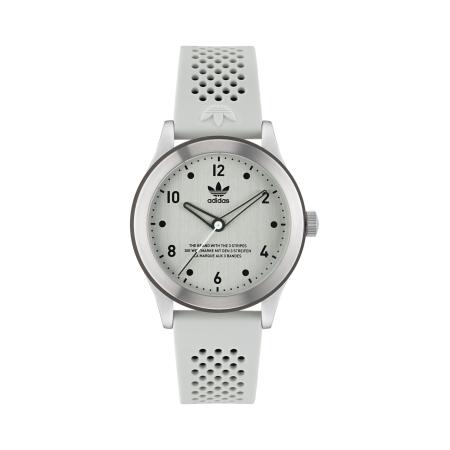 Adidas ADIDAS ORIGINALS Analoog horloge CODE THREE zwart / zilver / wit