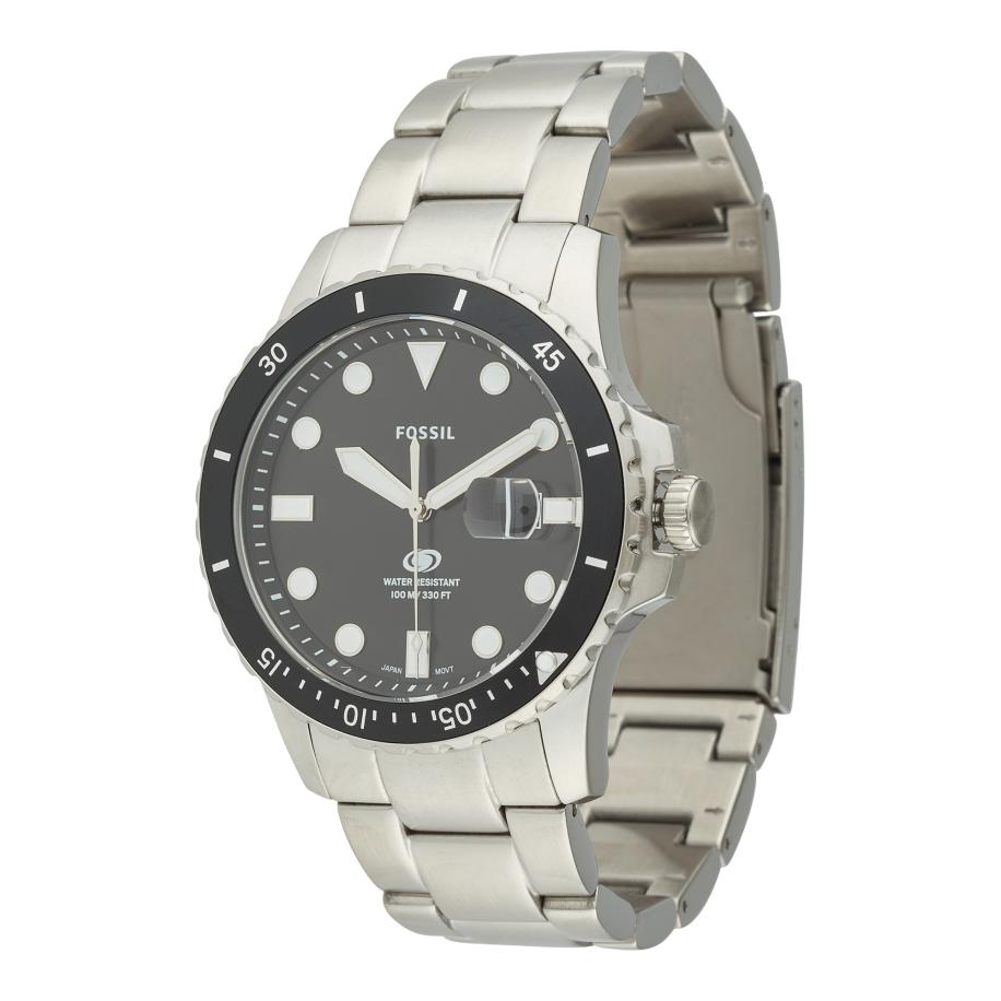 Fossil FOSSIL Analoog horloge zwart / zilver -