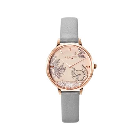 Victoria Hyde Victoria Hyde Analoog horloge rose-goud / grijs