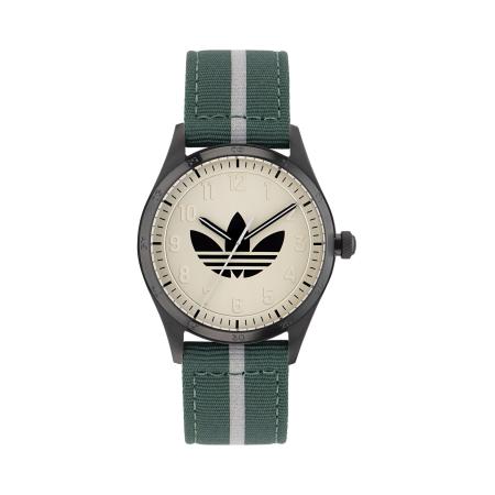 Adidas ADIDAS ORIGINALS Analoog horloge CODE FOUR beige / donkergrijs / groen / donkergroen