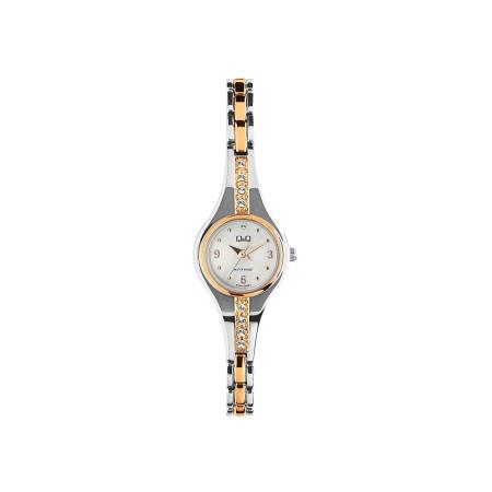 Q&Q Q&Q Analoog horloge goud / zilver / wit