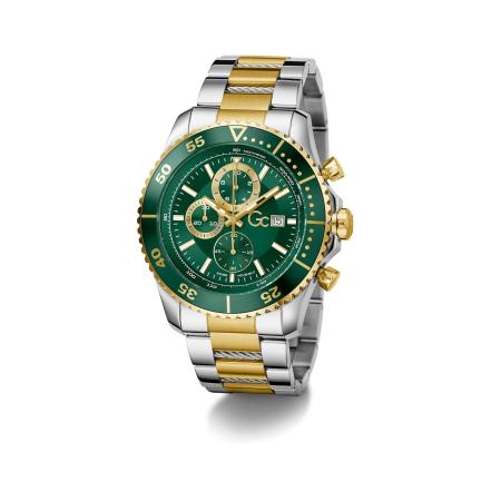 Gc Analoog horloge SpeedRacer goud / groen / zilver