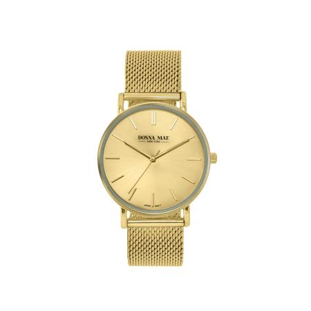Lucardi Lucardi Analoog horloge goud / zwart