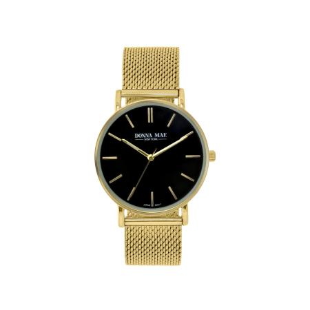 Lucardi Lucardi Analoog horloge goud / zwart