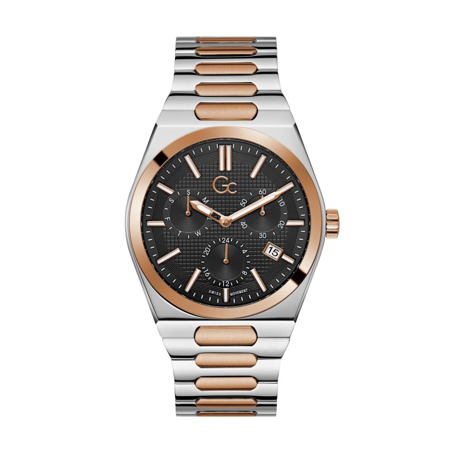 Gc Analoog horloge Prodigy goud / zwart / zilver Zilver