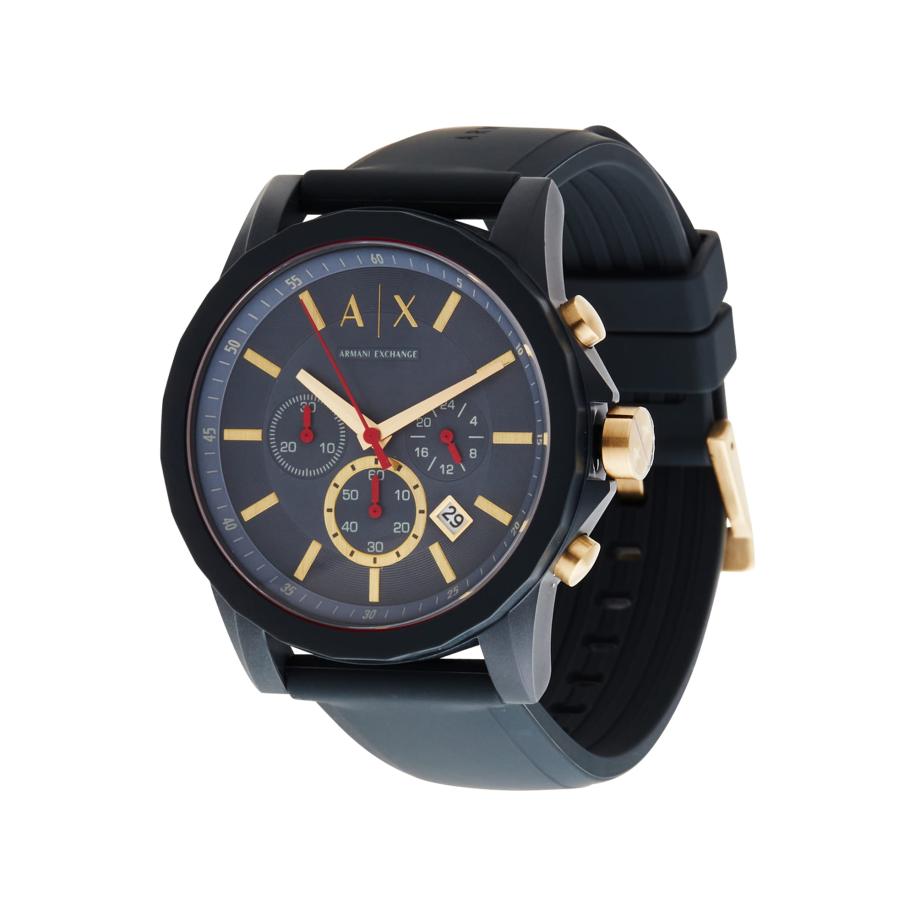 Armani ARMANI EXCHANGE Analoog horloge nachtblauw / goudgeel / vuurrood / wit -