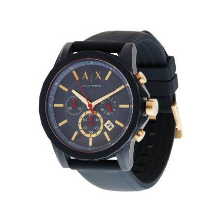 Armani ARMANI EXCHANGE Analoog horloge nachtblauw / goudgeel / vuurrood / wit