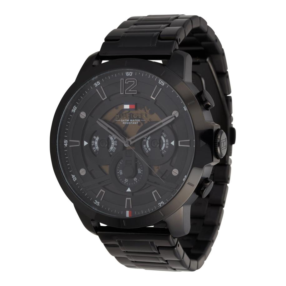 Tommy Hilfiger TOMMY HILFIGER Analoog horloge marine / rood / zwart / wit -