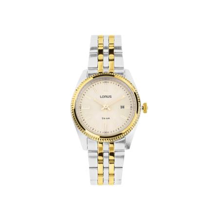 LORUS LORUS Analoog horloge goud / zilver / wit