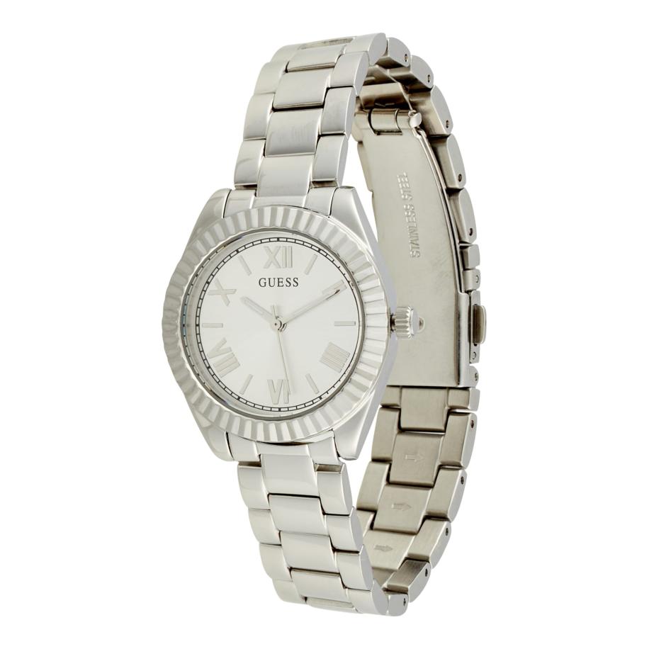 Guess GUESS Analoog horloge Mini Luna zwart / zilver / natuurwit -