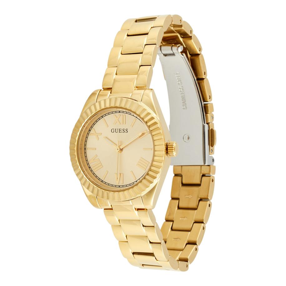 Guess GUESS Analoog horloge Mini Luna goud -