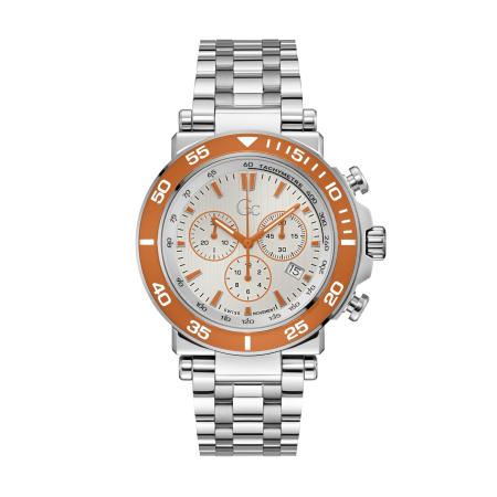 Gc Analoog horloge One Sport oranje / zilver