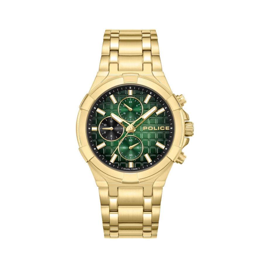 Police POLICE Analoog horloge Guardian goud -