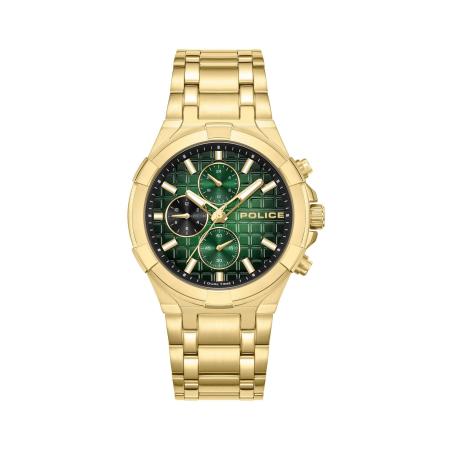 Police POLICE Analoog horloge Guardian goud