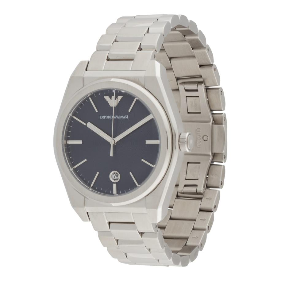 Emporio Armani Emporio Armani Analoog horloge donkerblauw / zilver -