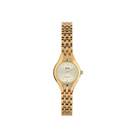 Q&Q Analoog horloge goud / zwart / offwhite