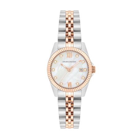 Spears & Walker Analoog horloge rose-goud / zilver