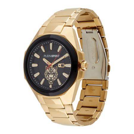 Plein Sport Plein Sport Analoog horloge goud / zwart