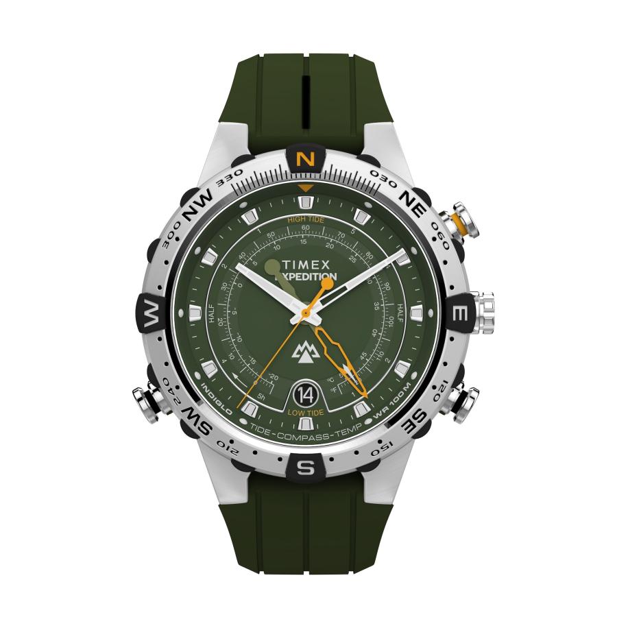 Timex TIMEX Analoog horloge Expedition® Tide-Temp-Compass groen -