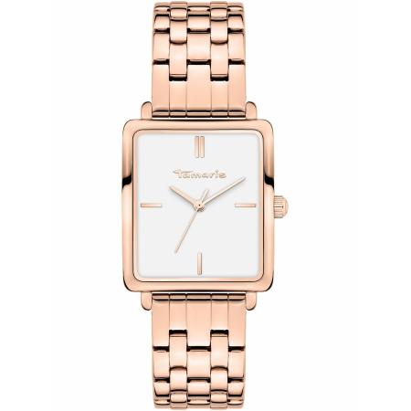 Tamaris Analoog horloge rose-goud / wit