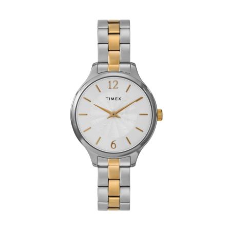 Timex TIMEX Analoog horloge Peyton geel / zilver