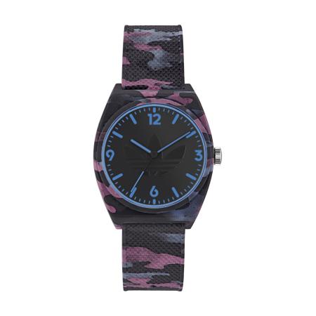 Adidas ADIDAS ORIGINALS Analoog horloge Ao Street Project Two grijs / pink / zwart