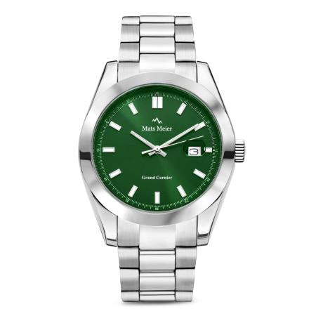 Mats Meier Analoog horloge groen / zilver