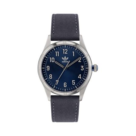 Adidas ADIDAS ORIGINALS Analoog horloge CODE FOUR donkerblauw / donkerbruin / zilver
