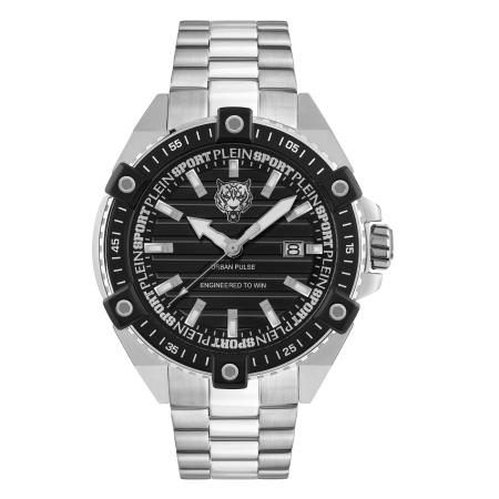 Plein Sport Plein Sport Analoog horloge Urban Pulse zwart / zilver