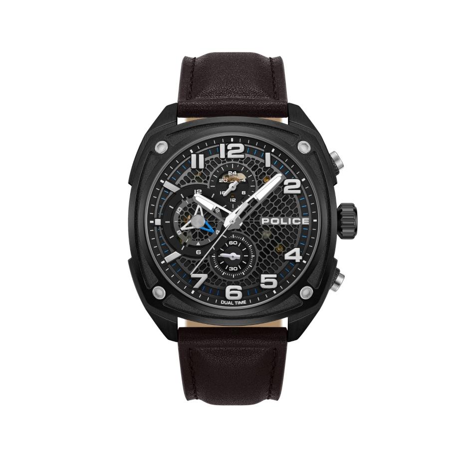 Police POLICE Analoog horloge Portland zwart -