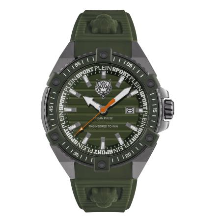 Plein Sport Plein Sport Analoog horloge URBAN PULSE grijs / groen
