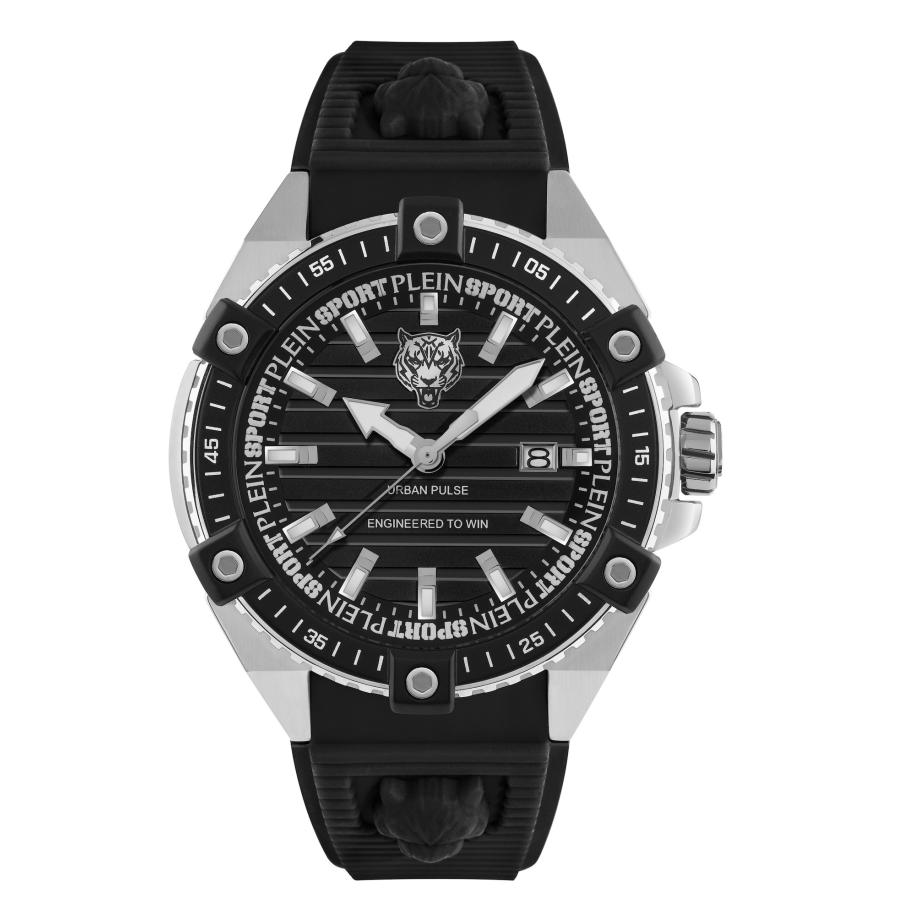Plein Sport Plein Sport Analoog horloge zwart / zilver -