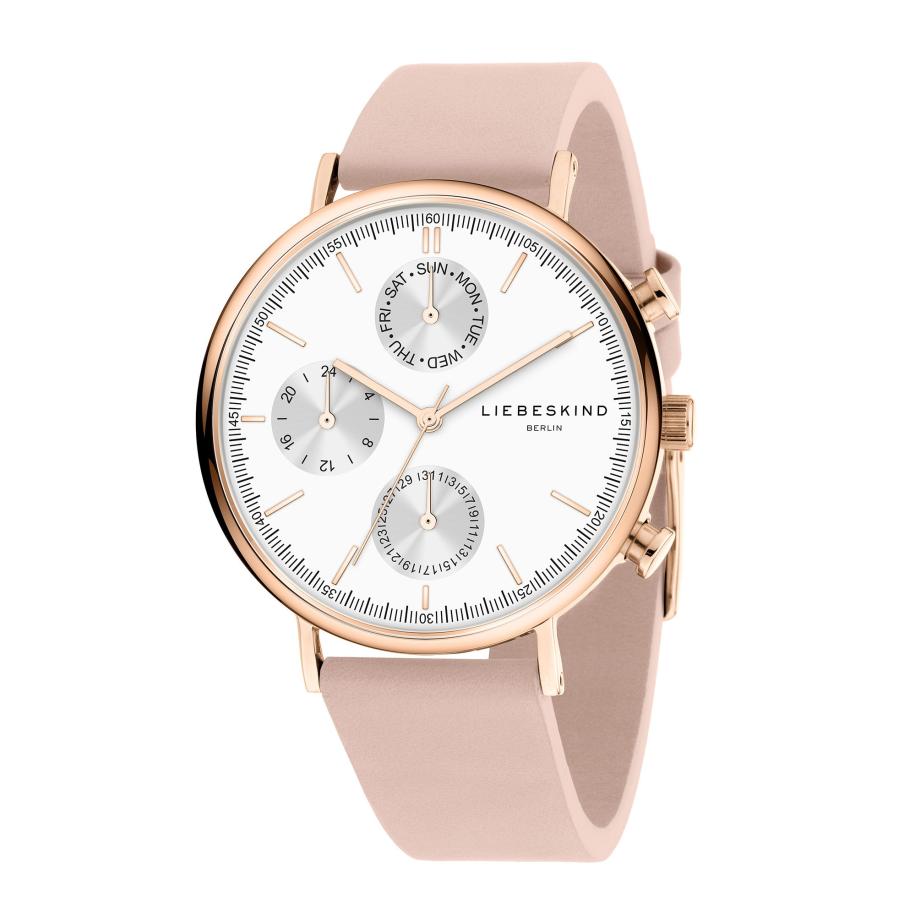 Liebeskind Berlin Analoog horloge nude Bruin
